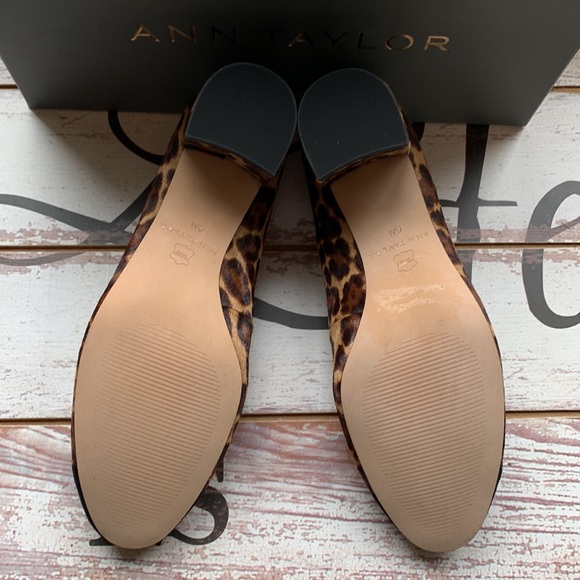 Ann Taylor Odelia Cheetah Print Shoe - Picture 5 of 7